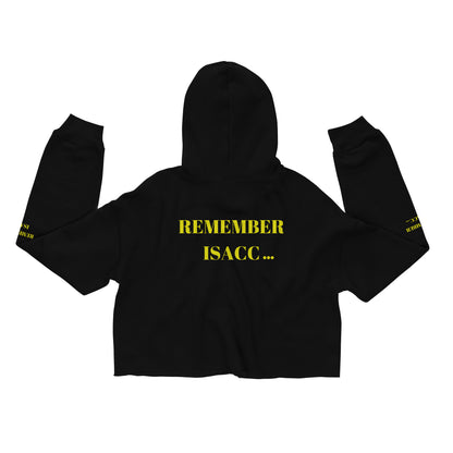 REMBER ISACC... Crop Hoodie by SobG Designs