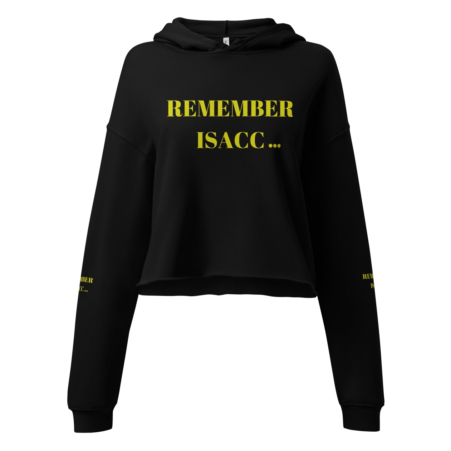 REMBER ISACC... Crop Hoodie by SobG Designs