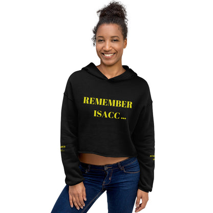 REMBER ISACC... Crop Hoodie by SobG Designs
