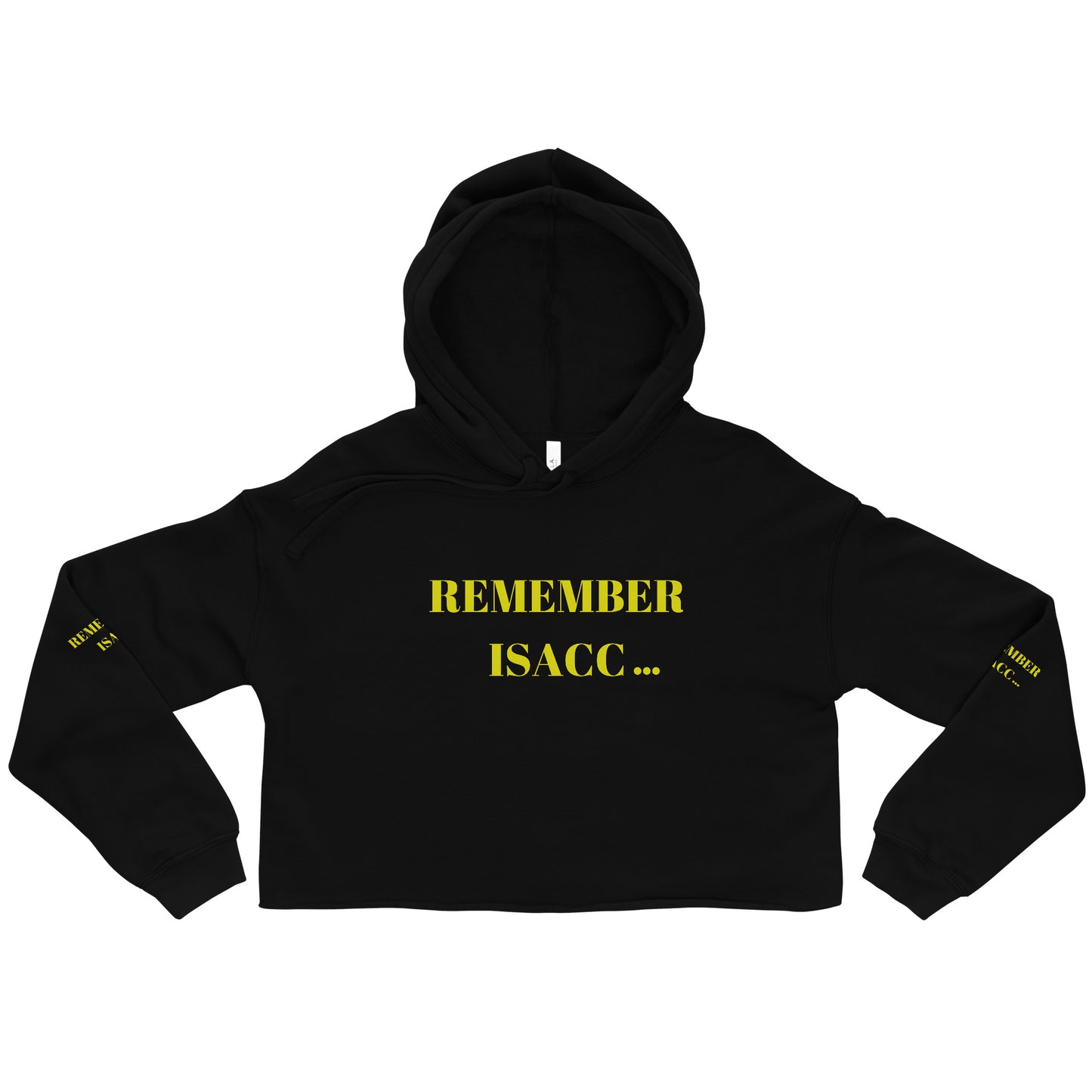 REMBER ISACC... Crop Hoodie by SobG Designs