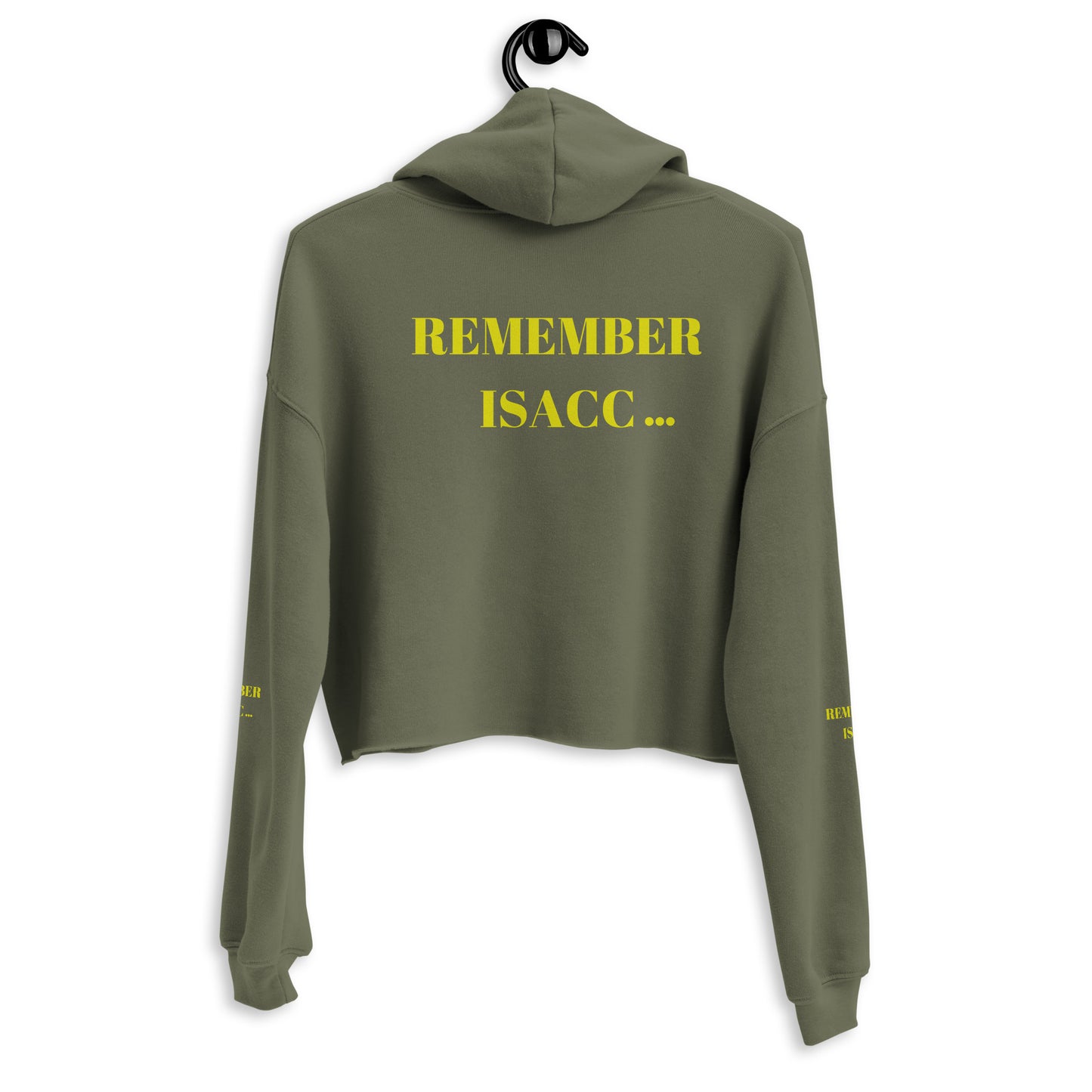 REMBER ISACC... Crop Hoodie by SobG Designs