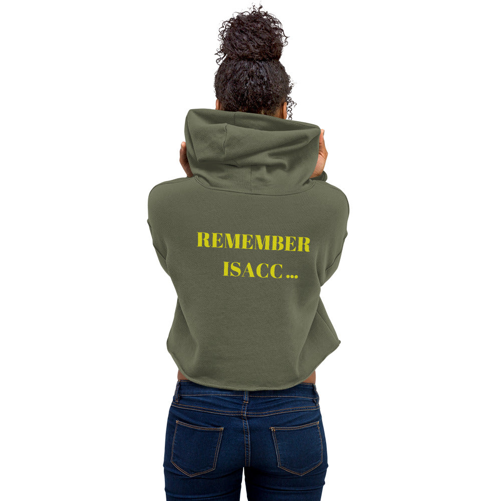 REMBER ISACC... Crop Hoodie by SobG Designs