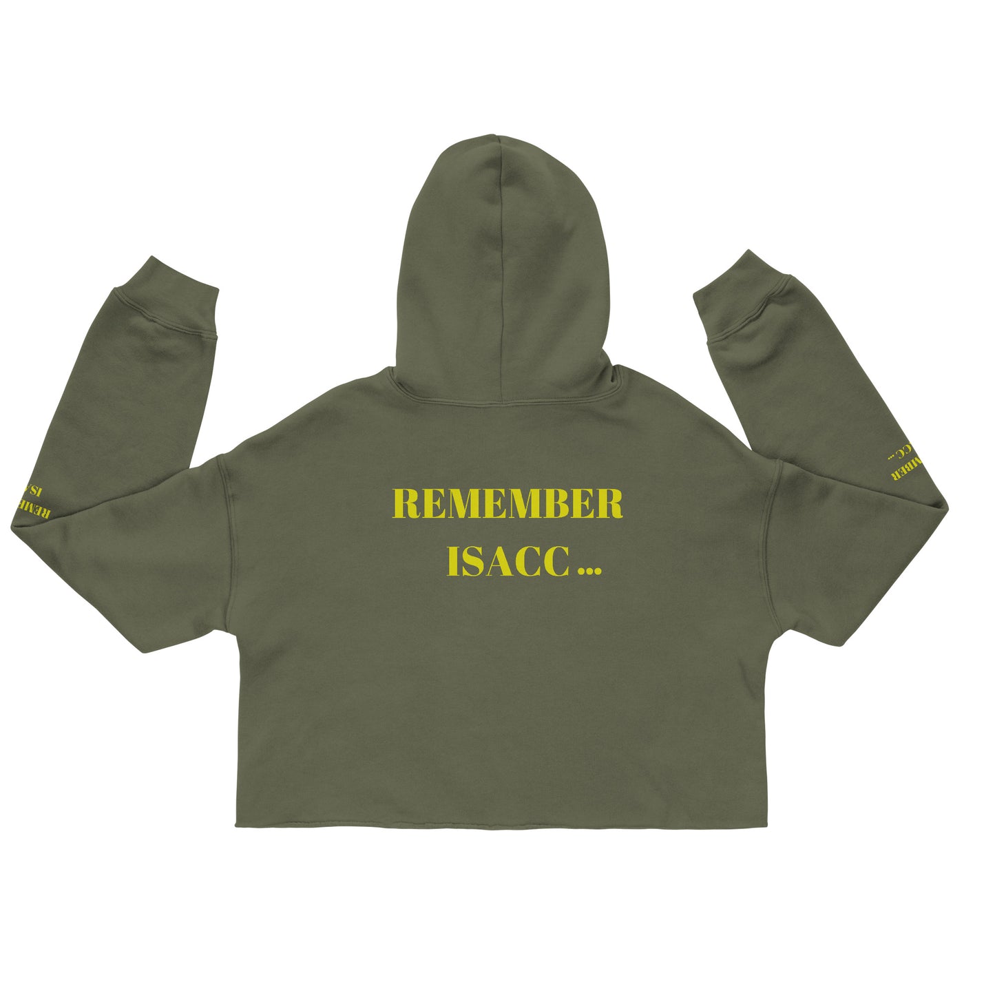 REMBER ISACC... Crop Hoodie by SobG Designs