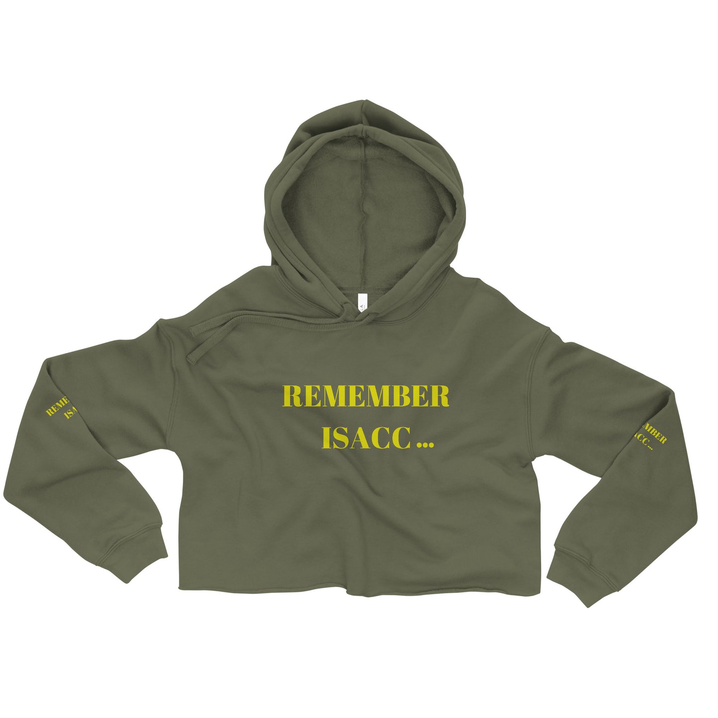 REMBER ISACC... Crop Hoodie by SobG Designs