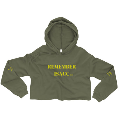 REMBER ISACC... Crop Hoodie by SobG Designs