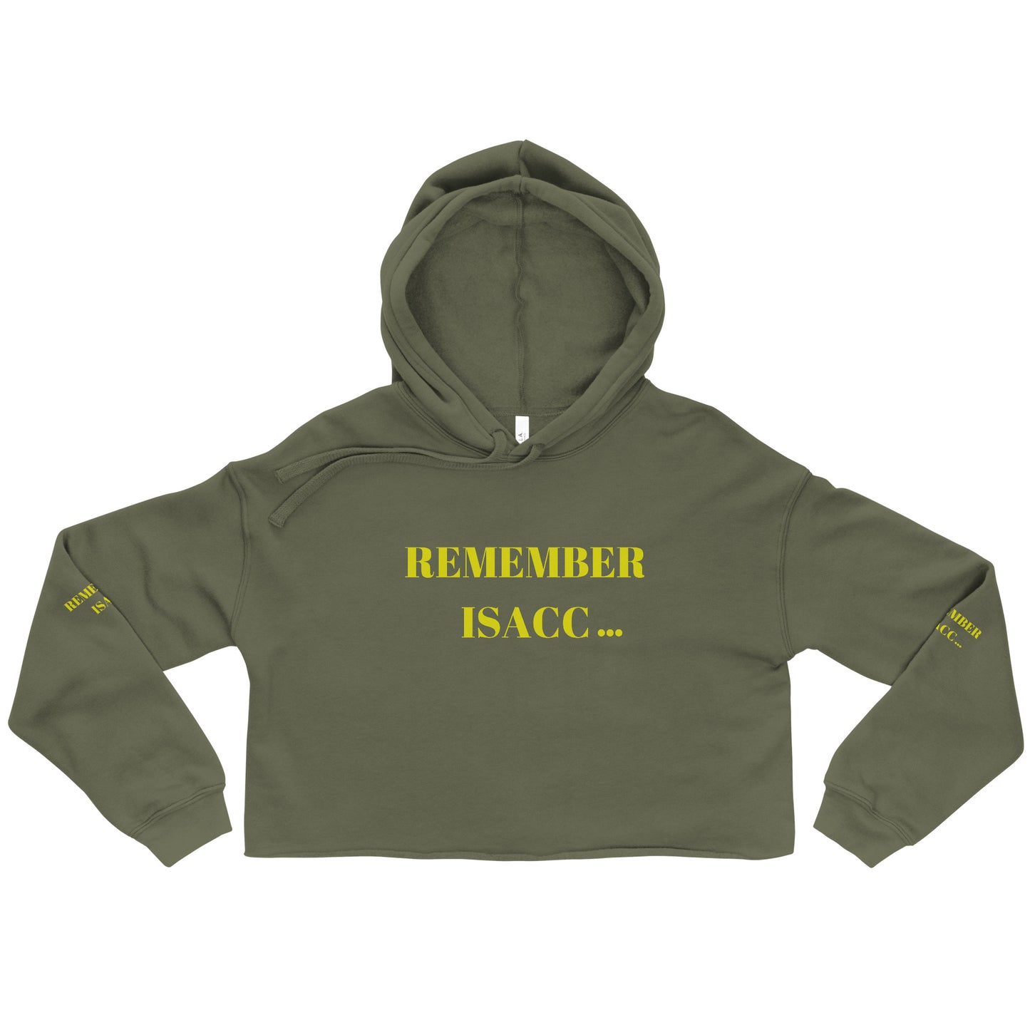 REMBER ISACC... Crop Hoodie by SobG Designs