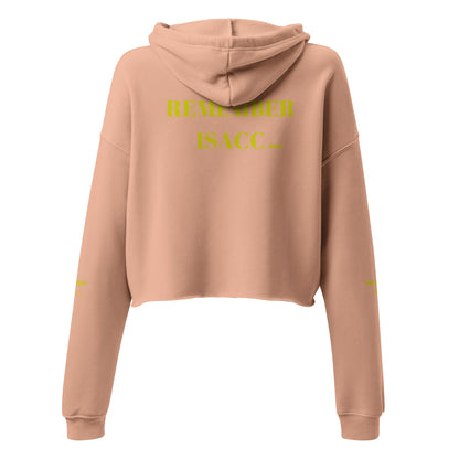 REMBER ISACC... Crop Hoodie by SobG Designs