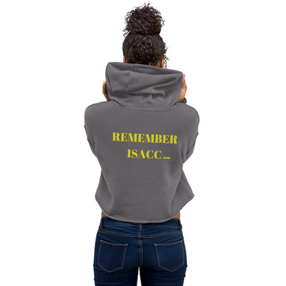 REMBER ISACC... Crop Hoodie by SobG Designs
