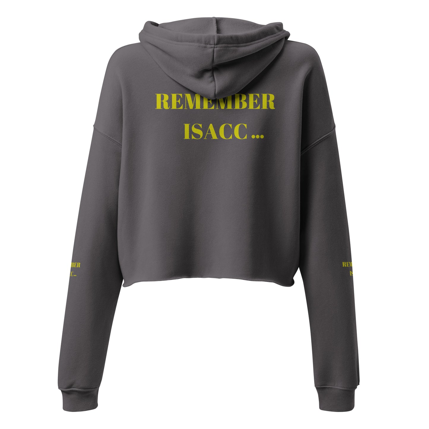 REMBER ISACC... Crop Hoodie by SobG Designs