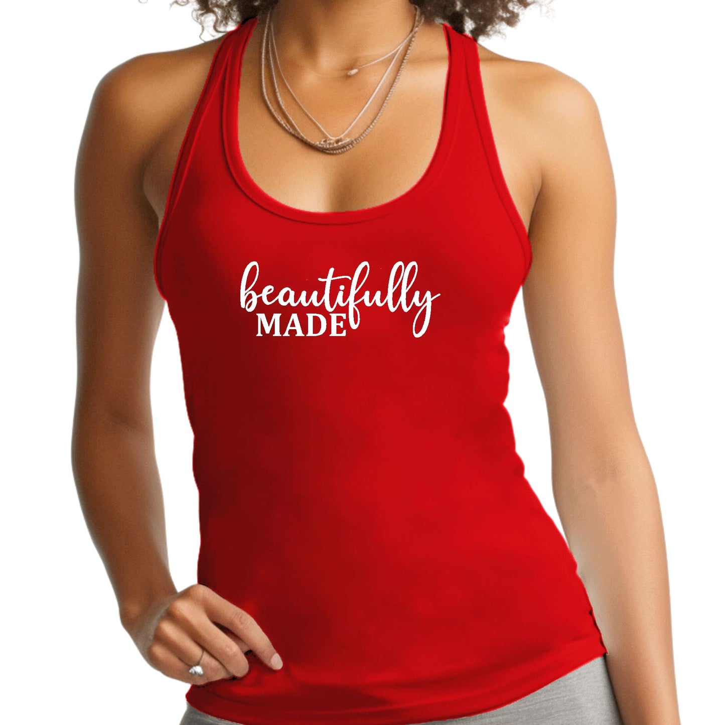 Womens Fitness Tank Top Graphic T-shirt Beautifully Made Inspiration-1