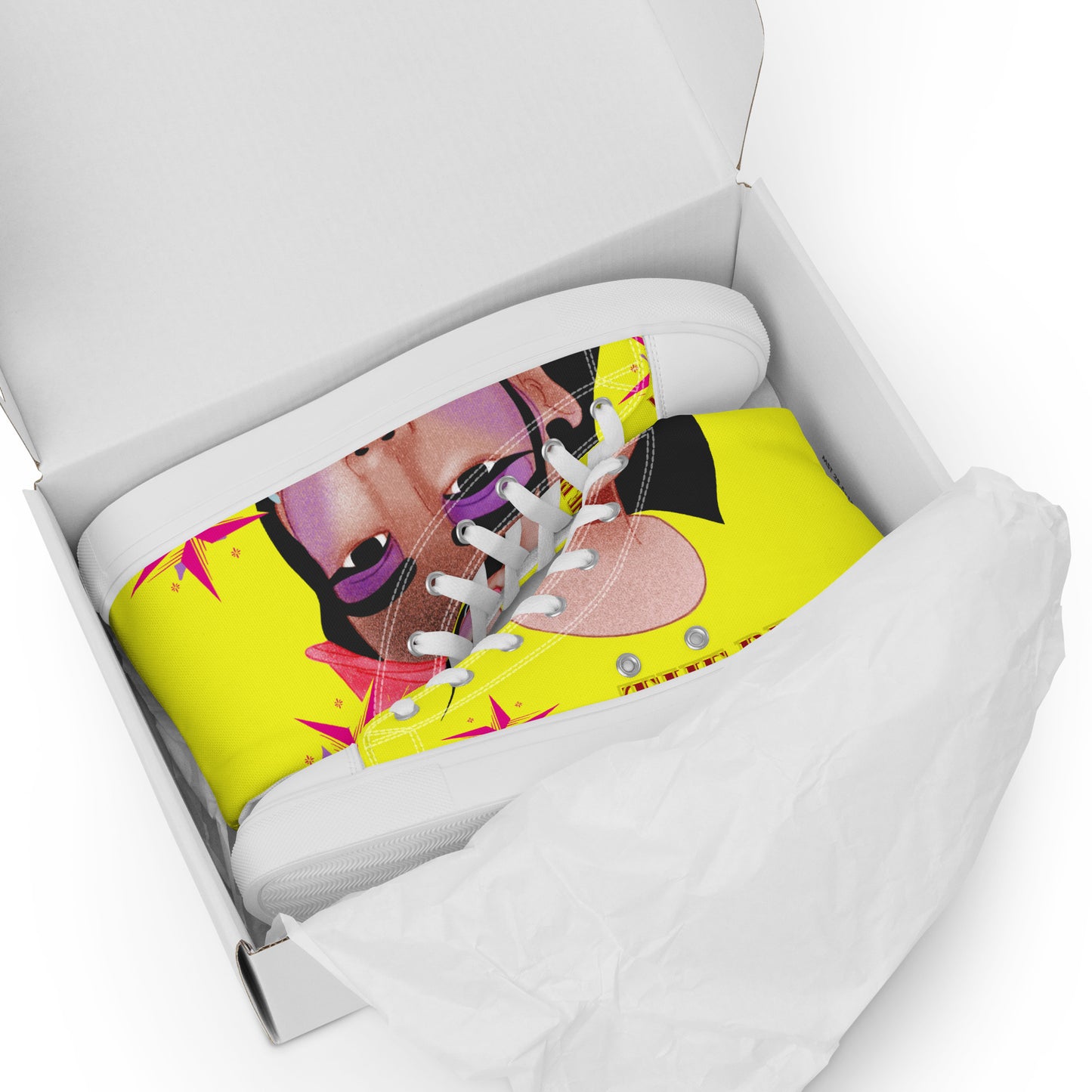 THE BRIANA Women’s High Top Canvas Shoes by SobG Designs