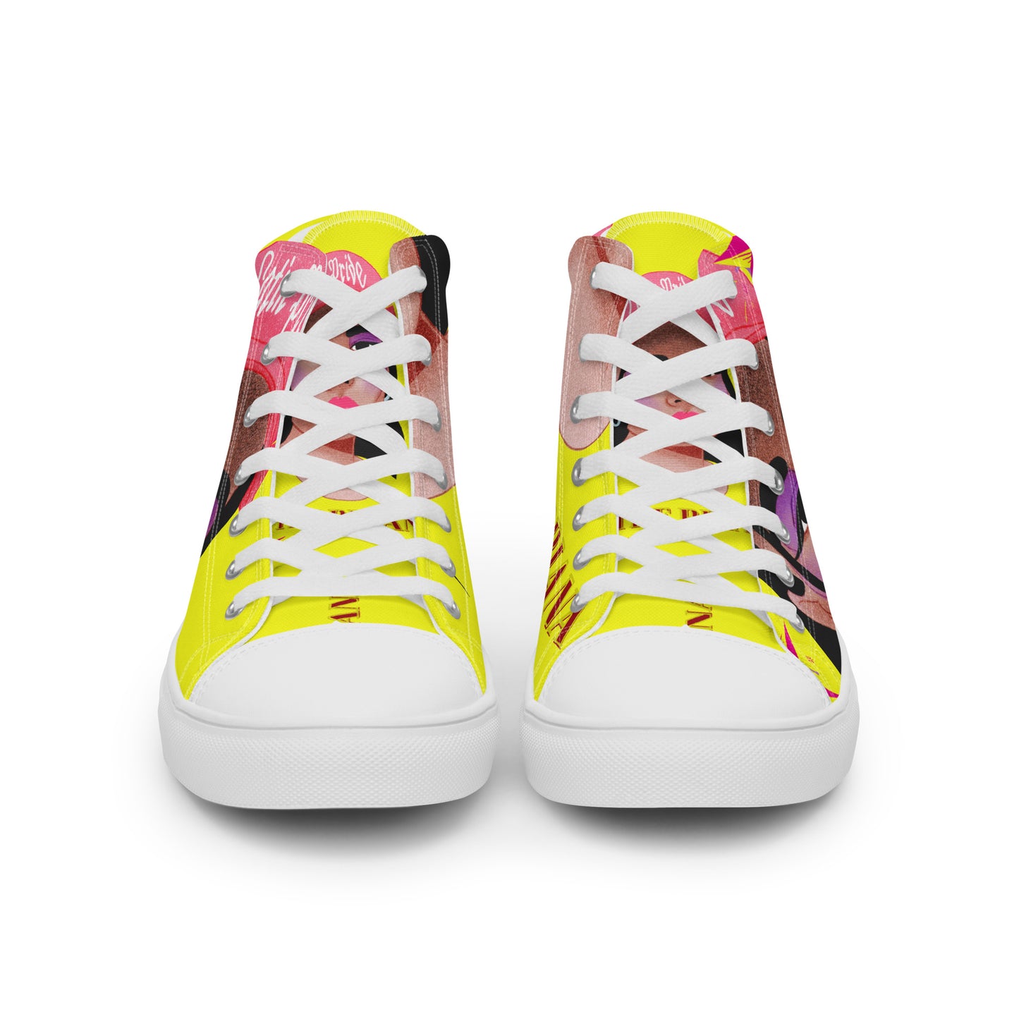 THE BRIANA Women’s High Top Canvas Shoes by SobG Designs