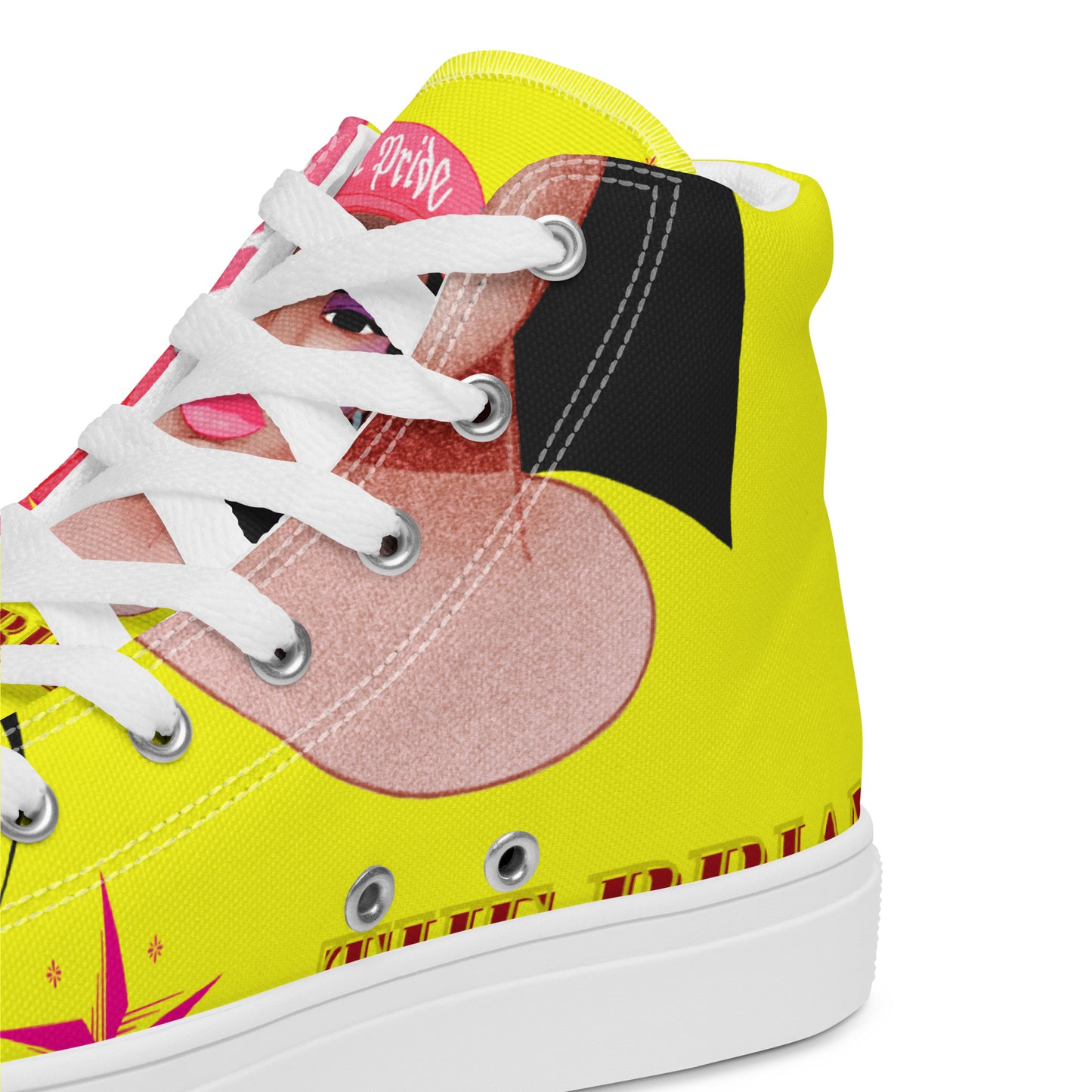 THE BRIANA Women’s High Top Canvas Shoes by SobG Designs