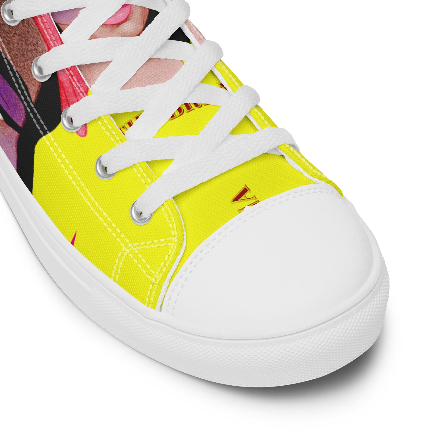 THE BRIANA Women’s High Top Canvas Shoes by SobG Designs