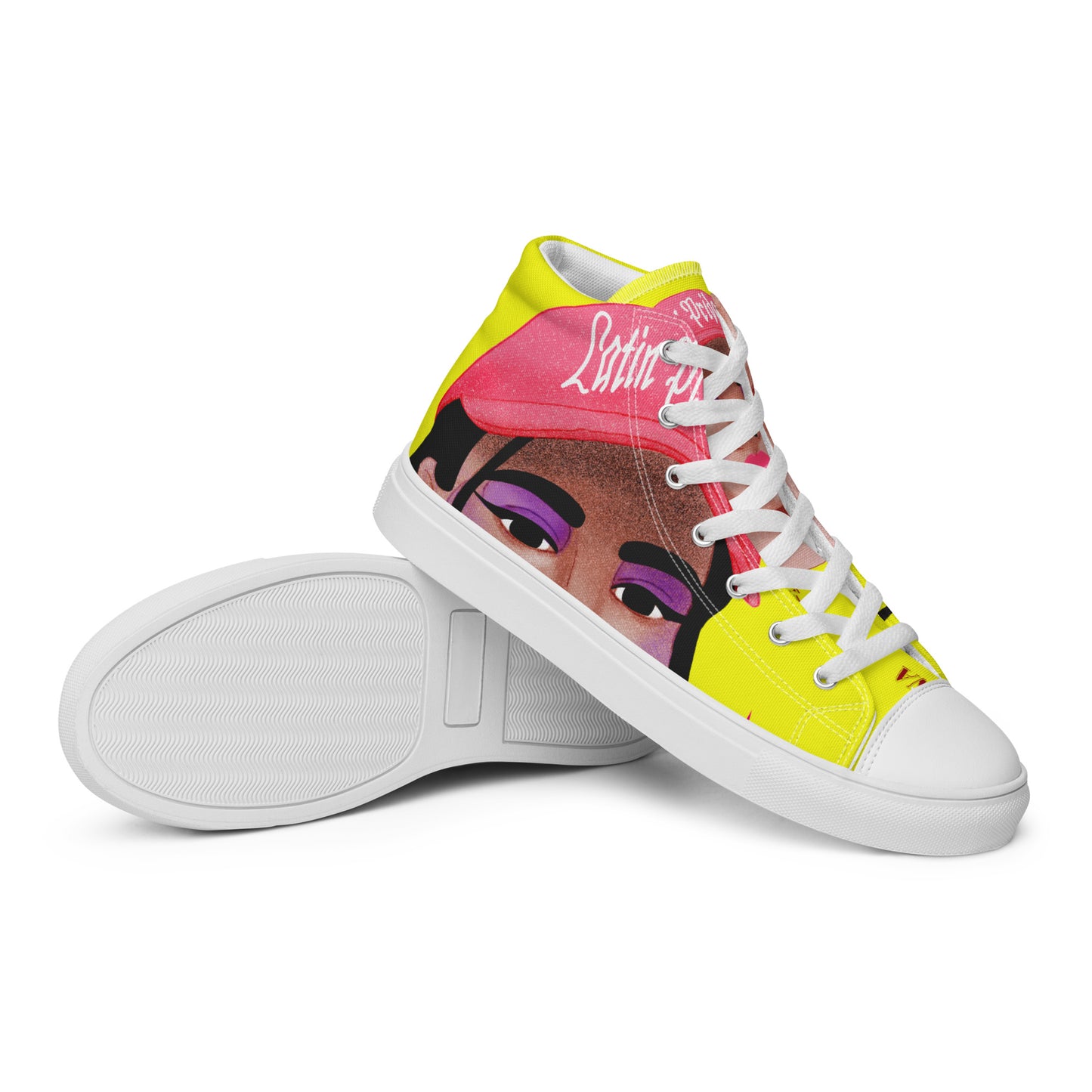 THE BRIANA Women’s High Top Canvas Shoes by SobG Designs