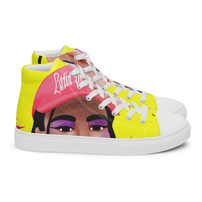 THE BRIANA Women’s High Top Canvas Shoes by SobG Designs