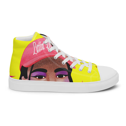 THE BRIANA Women’s High Top Canvas Shoes by SobG Designs