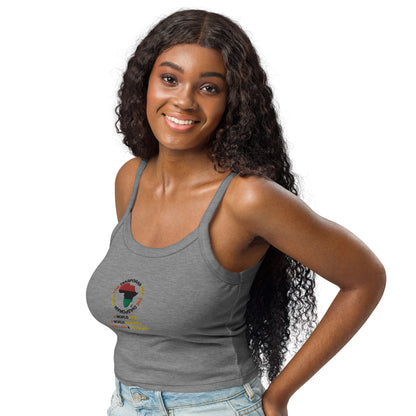 THE DIASPORAN WAY Women’s Micro-rib Tank Top by SobG Designs