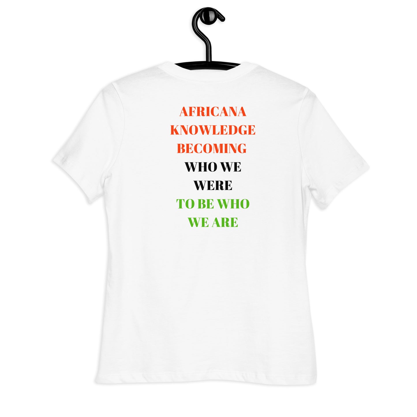 AFRICANA KNOWING Women's Relaxed T-Shirt by SobG Designs