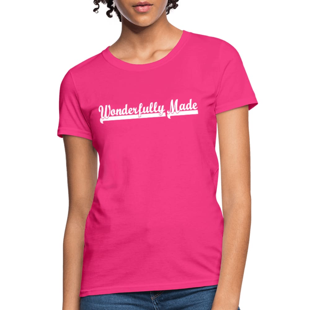 Womens T-shirt - Wonderfully Made Graphic Tee-1