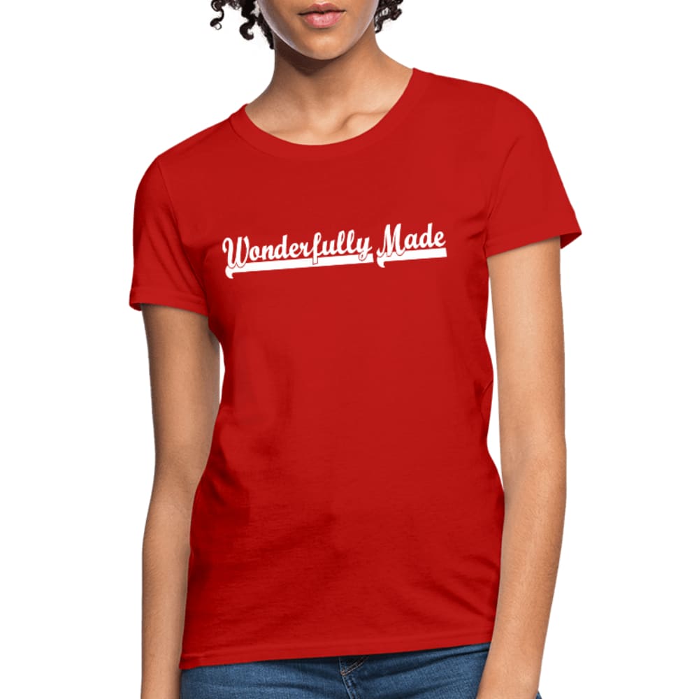 Womens T-shirt - Wonderfully Made Graphic Tee-2