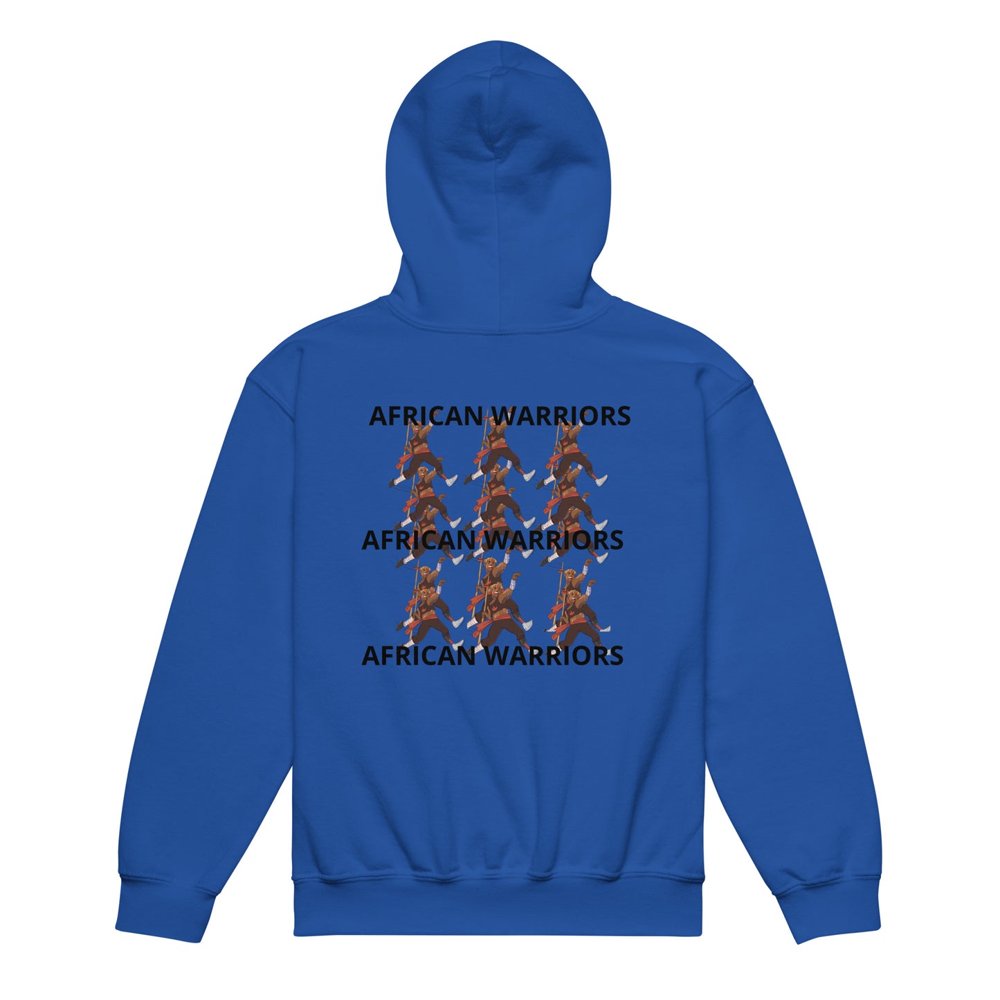 AFRICAN WARRIORS Youth Heavy Blend Hoodie by SobG Designs
