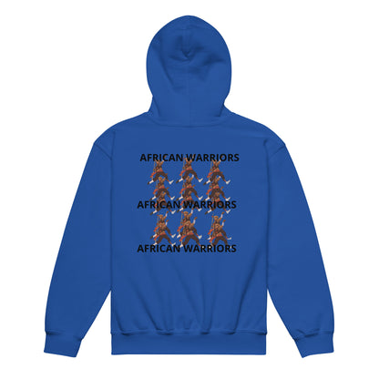 AFRICAN WARRIORS Youth Heavy Blend Hoodie by SobG Designs