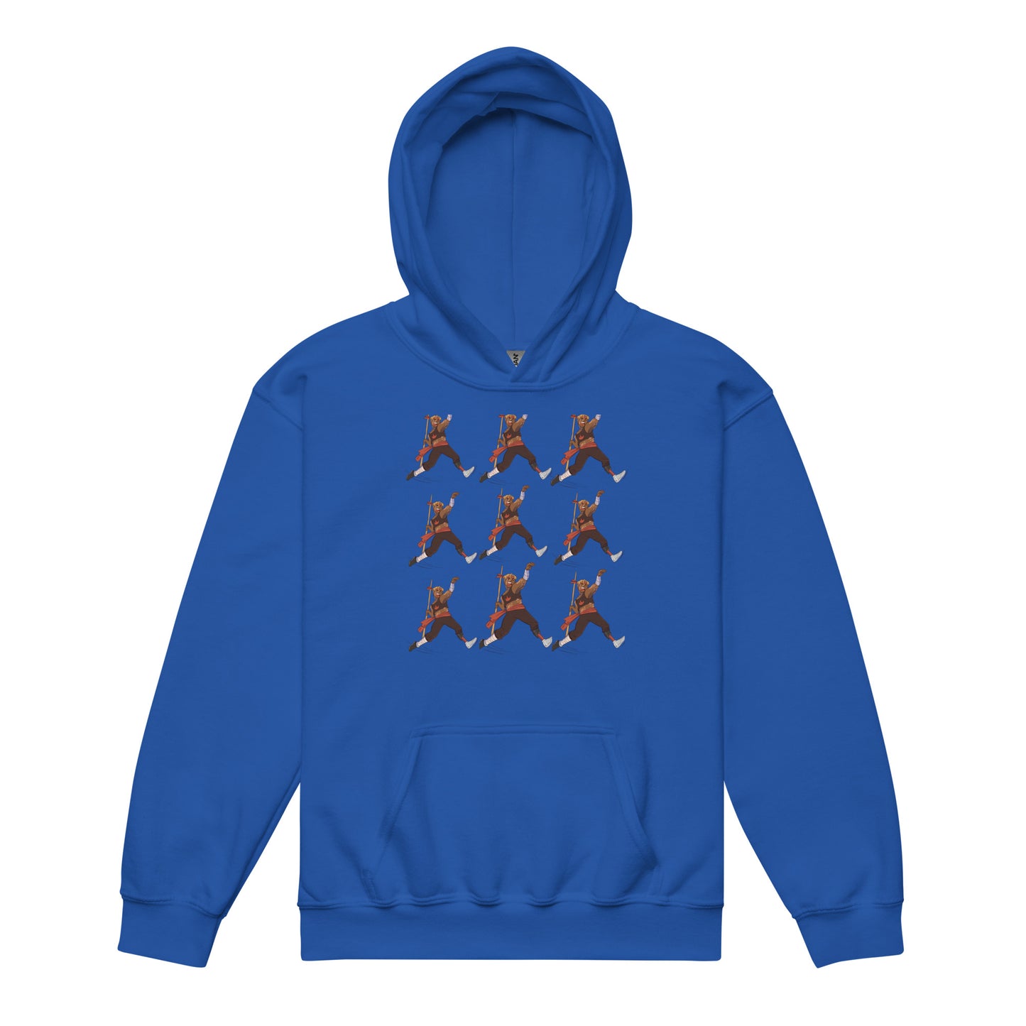 AFRICAN WARRIORS Youth Heavy Blend Hoodie by Sobg Designs