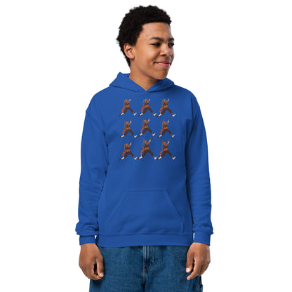 AFRICAN WARRIORS Youth Heavy Blend Hoodie by Sobg Designs