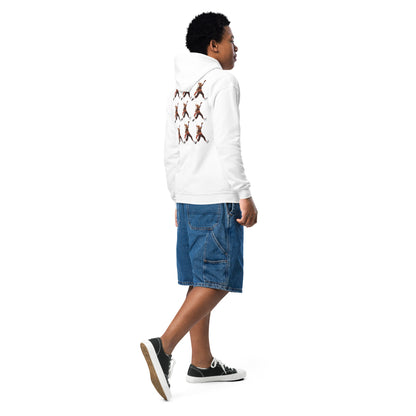 AFRICAN WARRIORS Youth Heavy Blend Hoodie by Sobg Designs