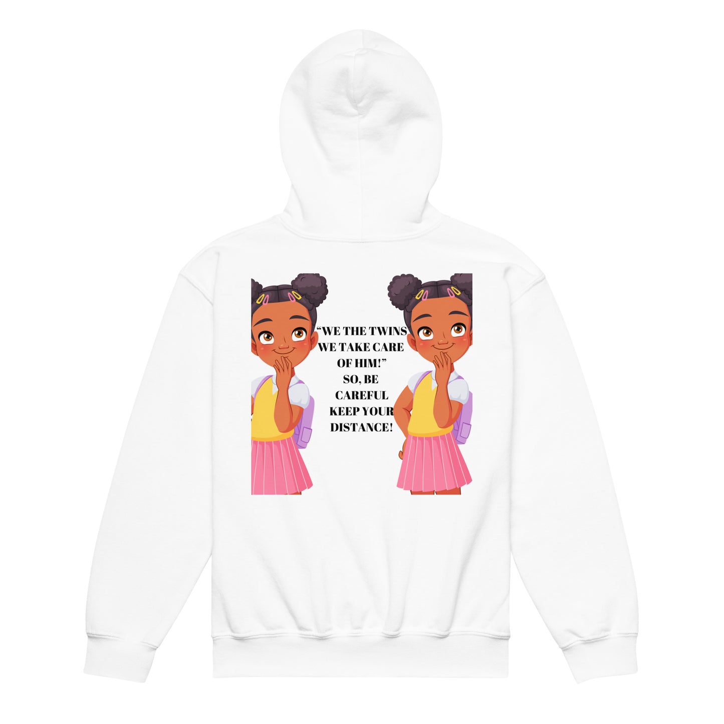 THE TWINS Youth Heavy Blend Hoodie by SobG Designs