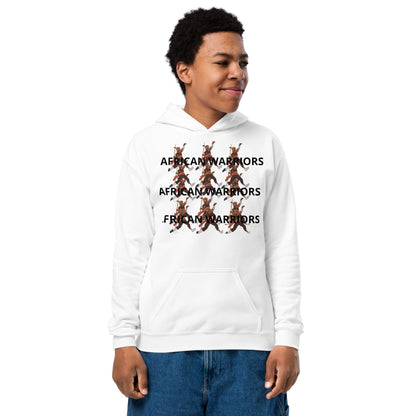 AFRICAN WARRIORS Youth Heavy Blend Hoodie by SobG Designs