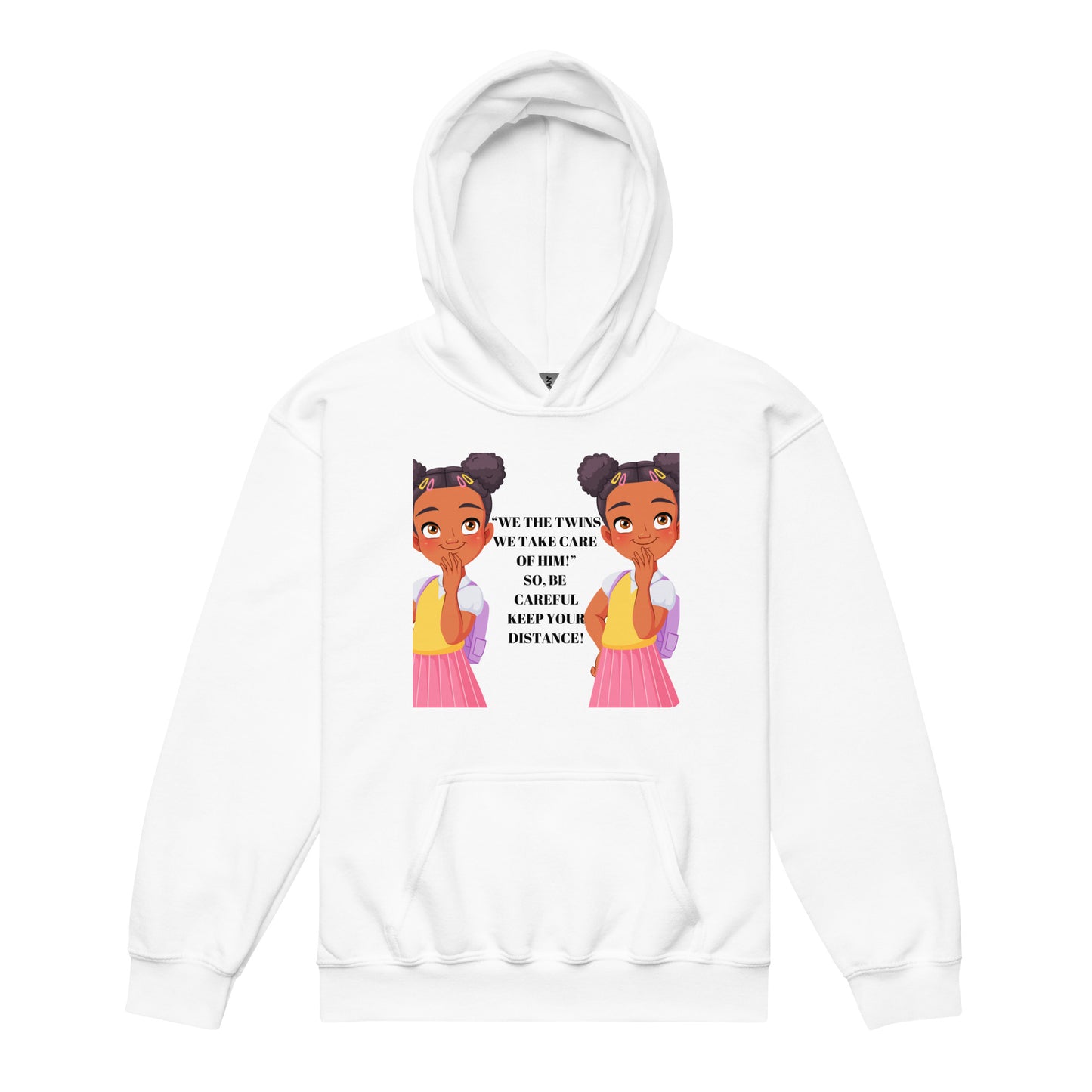 THE TWINS Youth Heavy Blend Hoodie by SobG Designs