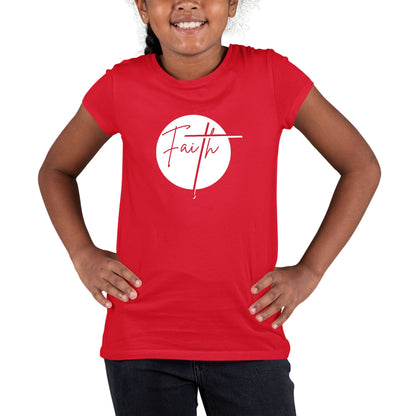 Youth Short Sleeve Graphic T-shirt - Faith-2