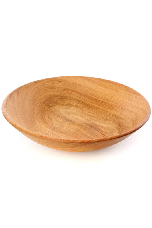 3 Extra Large Mahogany Wood Salad Bowl from Zimbabwe