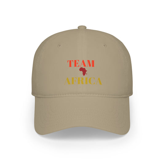 TEAM AFRICA Low Profile Baseball Cap by SobG Designs