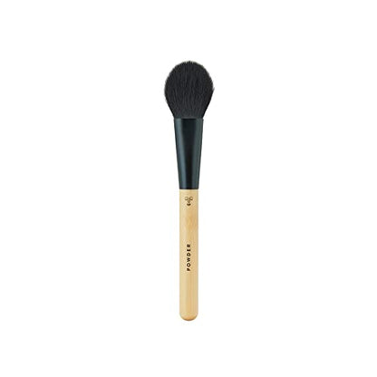 Honest Beauty Powder Brush | Even Blending for Loose + Pressed Powders | Renewable Bamboo, Synthetic Bristles | Cruelty Free