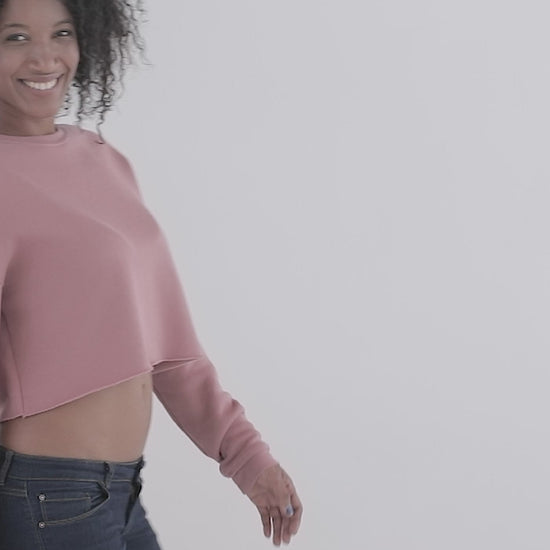 Bella Canvas Cropped Sweatshirt.mp4