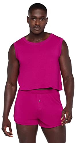 Savage X, Men's Sleep Tank, Purple Heat, M