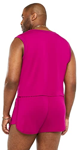 Savage X, Men's Sleep Tank, Purple Heat, M