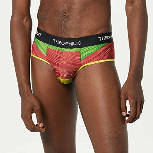 Theophilio, Men's Rasta Printed Speedo, M