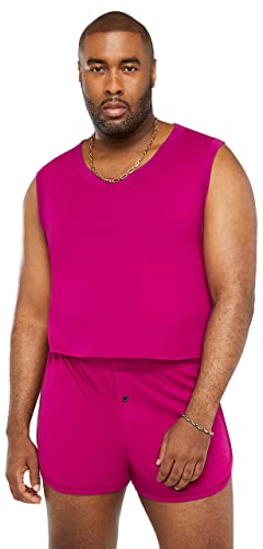 Savage X, Men's Sleep Tank, Purple Heat, M
