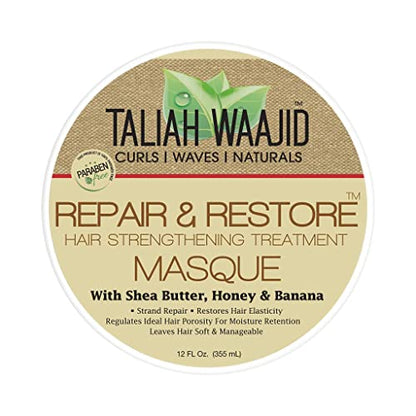 Taliah Waajid Repair and Restore Hair Strengthening Masque 12oz (U128)