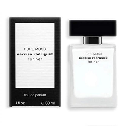 Narciso Rodriguez Pure Musc Eau de Parfum Spray for Women, 1.0 Ounce, Multi