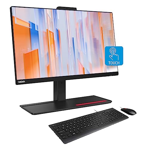 Lenovo ThinkCentre M90a All-in-one Business Computer, 23.8" FHD IPS Touchscreen, Intel Core i5-10400 Processor, 16GB RAM, 1TB NVMe SSD, Wi-Fi, Webcam, USB-C, DP, Windows 11 Pro, 3 Years Onsite