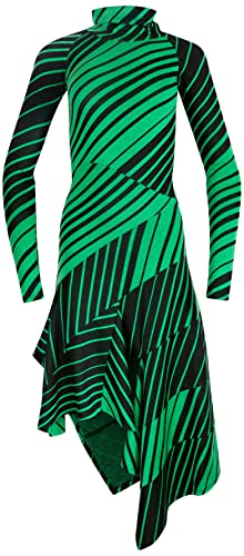 Theophilio, Asymmetrical Highneck Dress, XS