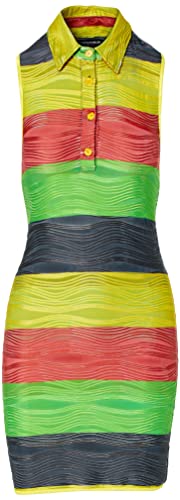 Theophilio, Women's Rasta Printed Backless Mini Dress, S