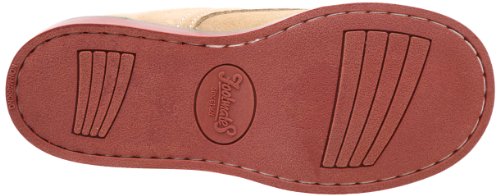FOOTMATES Bucky Lace-Up Leather Oxford Toddler and Boys Dress Shoes with Wide Toe Box and Custom-Fit Insoles, Non-Marking Outsoles - Dirty Buck, 10.5 Little Kid (4-8 Years)