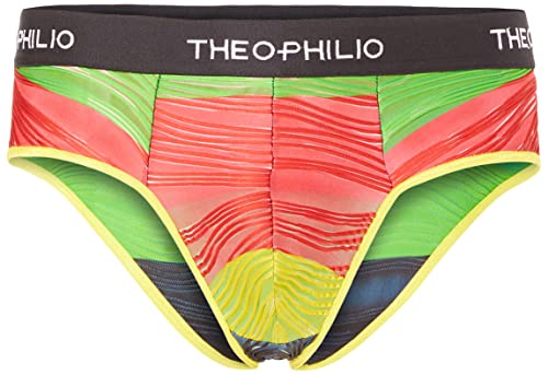 Theophilio, Men's Rasta Printed Speedo, M