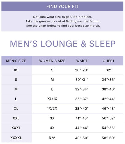 Savage X, Men's Sleep Tank, Purple Heat, M
